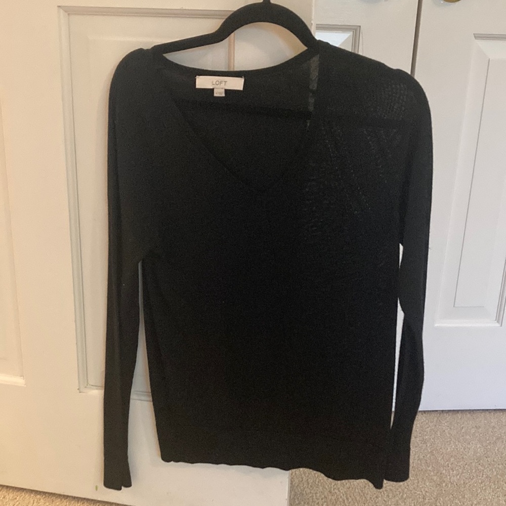 V-Neck Loft Sweater